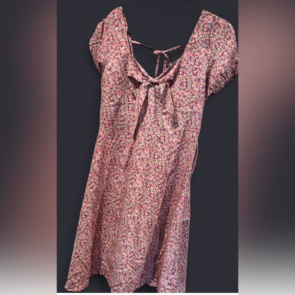 Cupshe Floral Milkmaid Dress, Size XL - Picture 6 of 6